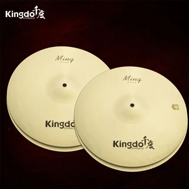 B20 Kingdo cymbal OEM Ming series musical instrument tcymbal set for drum  set