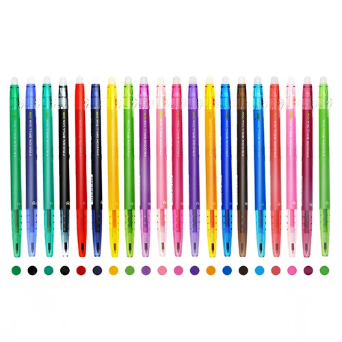 Imagen 2 del producto 1 Uds. Bolígrafo de Gel piloto LFBS-18UF bolígrafo borrable Frixion 0,38mm papelería escolar 20 colores opcionales suministros de oficina