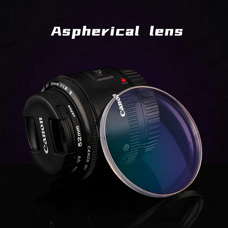 MOMOJA 1.56/1.61/1.67/1.74 HD Aspheric Anti-scratch Anti-reflection Myopia Hyperopia Prescription Anti-blue Light lenses 1 Pair