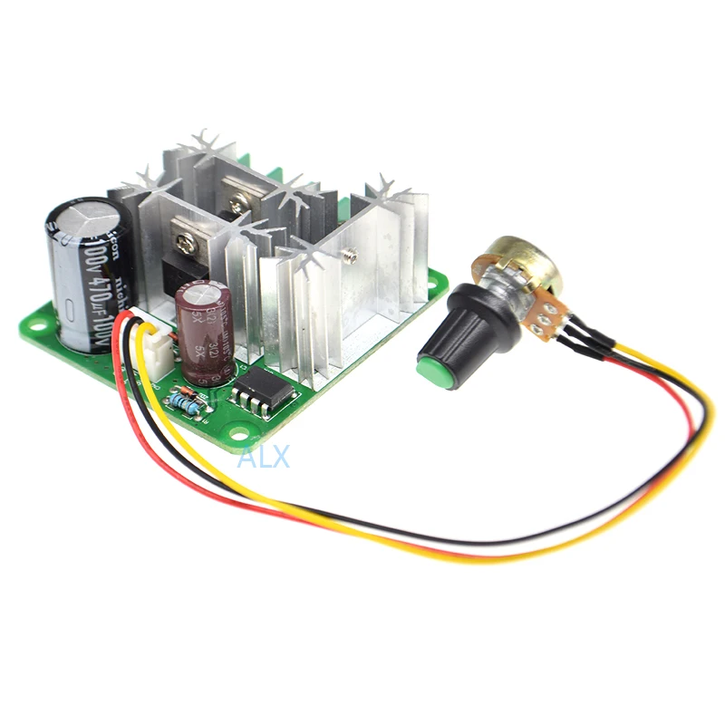 6V-90V 12V 24V 48V 15A pulse width PWM DC MOTOR SPEED Regulator Governor speed CONTROLLER SWITCH Adjustable module PLC