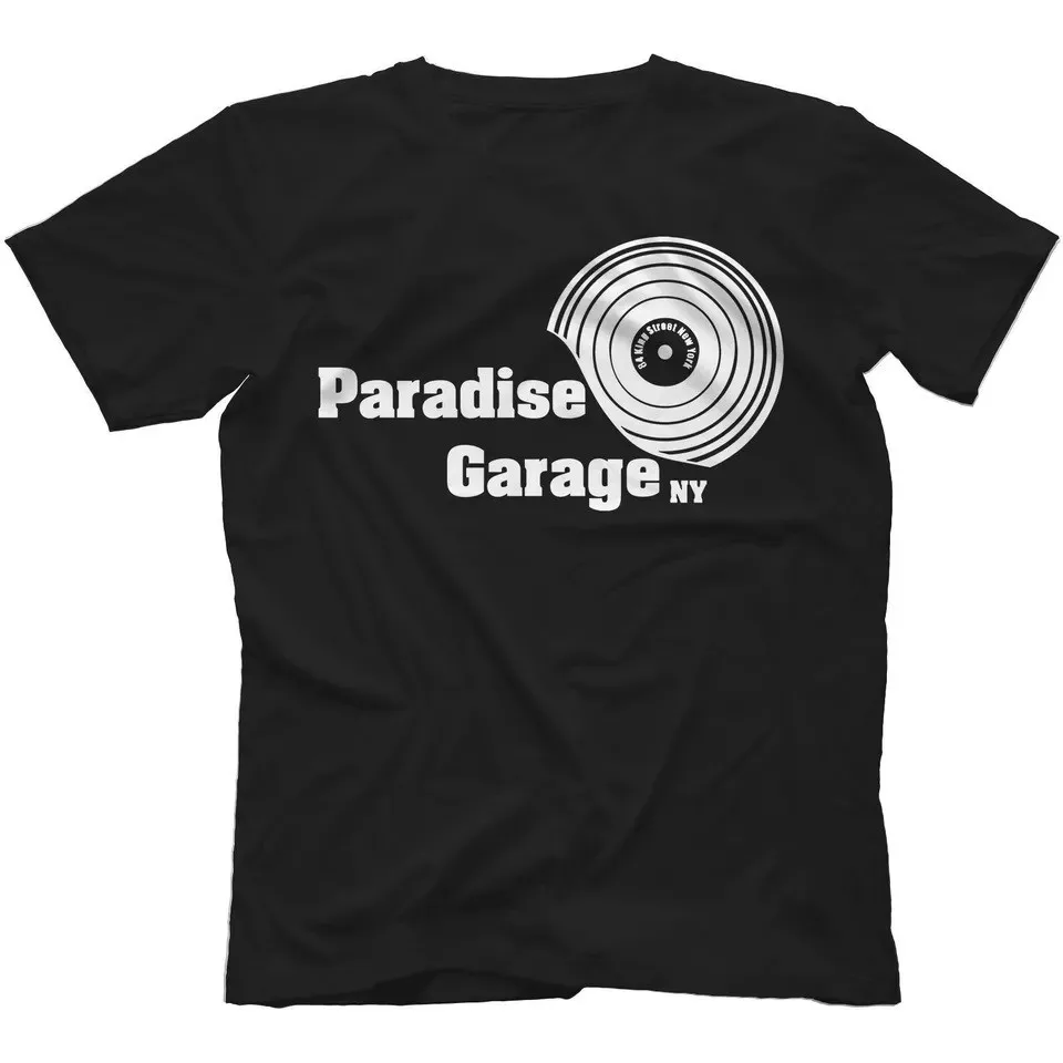 Paradise Garage T-Shirt 100% Cotton Disco House Larry Levan Salsoul Chicago