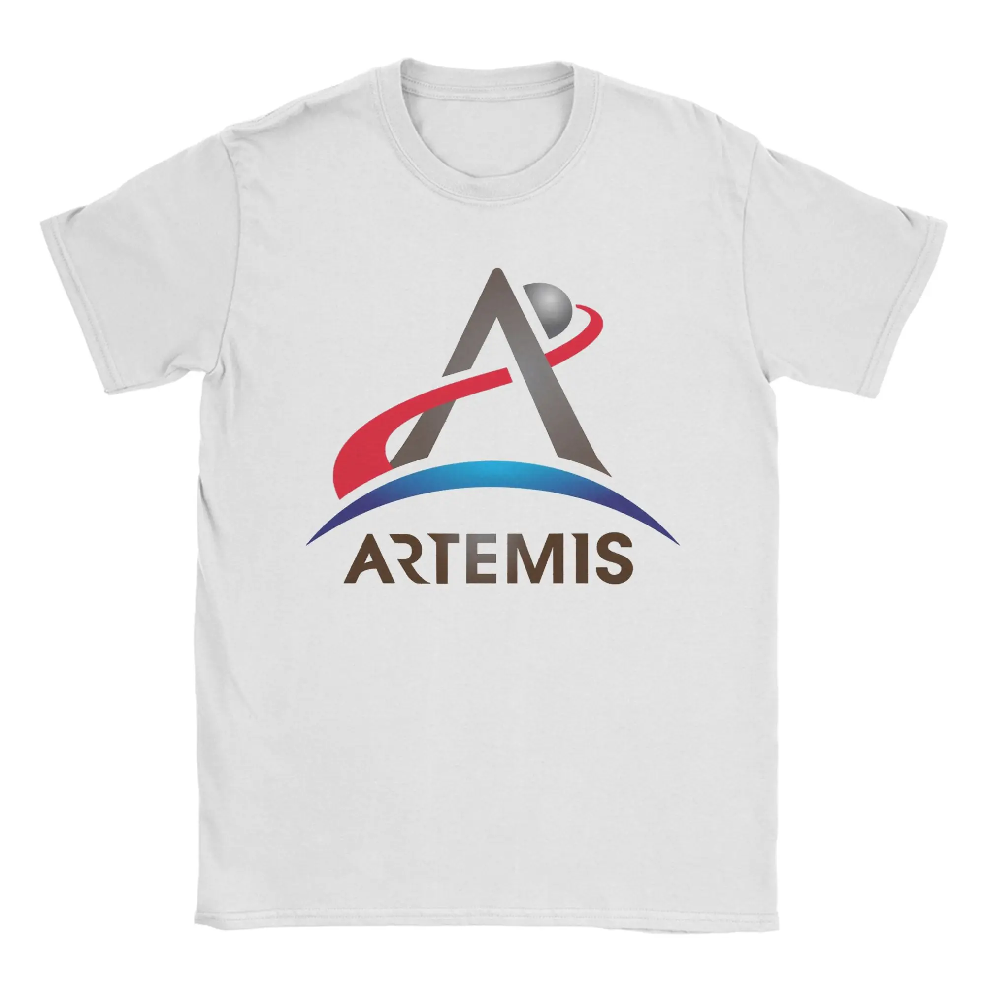 Artemiss Program Men Women's T Shirt  Vintage Tees Short Sleeve Crew Neck T-Shirt Cotton Gift Idea Tops