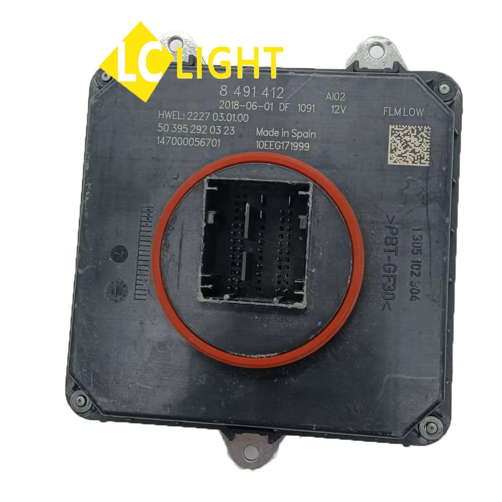 

8 491 412 Ballast Genuine Original LED Headlight Control Complete Unit Fit for 5 6 7 Series X3 G30 F90 G31 G32 8491412