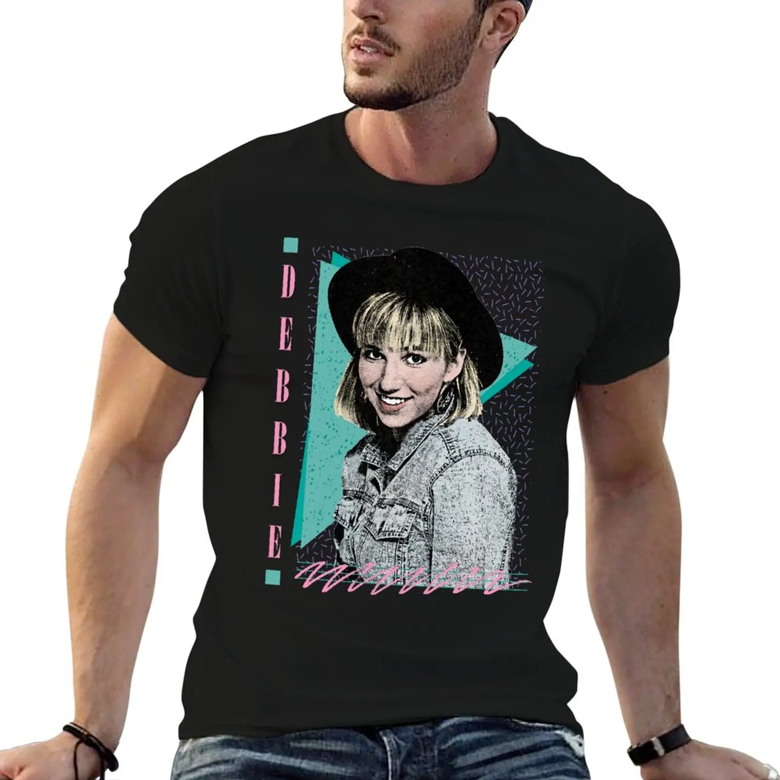 

Debbie Gibson 80s Styled Aesthetic Design T-Shirt essential t shirt t shirt man cotton T-Shirt