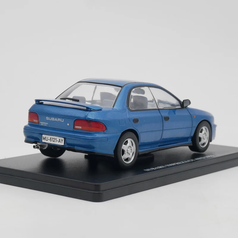 1:24 Scale SUBARU IMPREZA GT 4WD 1996 Rally Car Simulation Alloy Model Static Display Collectible Toy Gift Decoration Souvenir