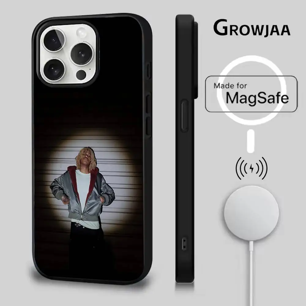 Rapper Rich A-Amiri Phone Case For iPhone 17,16,15,14,13,12,11,Pro,Max,Plus,Mini,SE4,E Magnetic Magsafe Wireless Charging