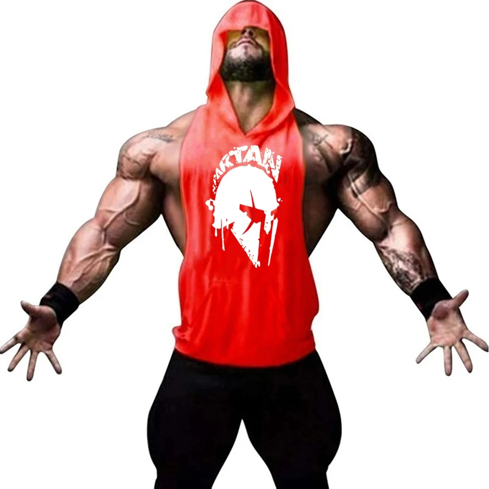 

Bodybuilding Fitness Shirt Gym Man T-shirt Men's Singlets Clothing Top Brands Vest Sleeveless Sweatshirt Clothes Singlet Tops