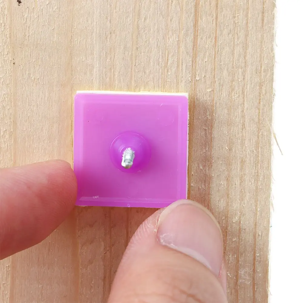 14pcs/bag New Fastener Useful Convenient Sticky Hook Window Curtain Fixed Tools Adhesive Screen Door Sticky Buckle