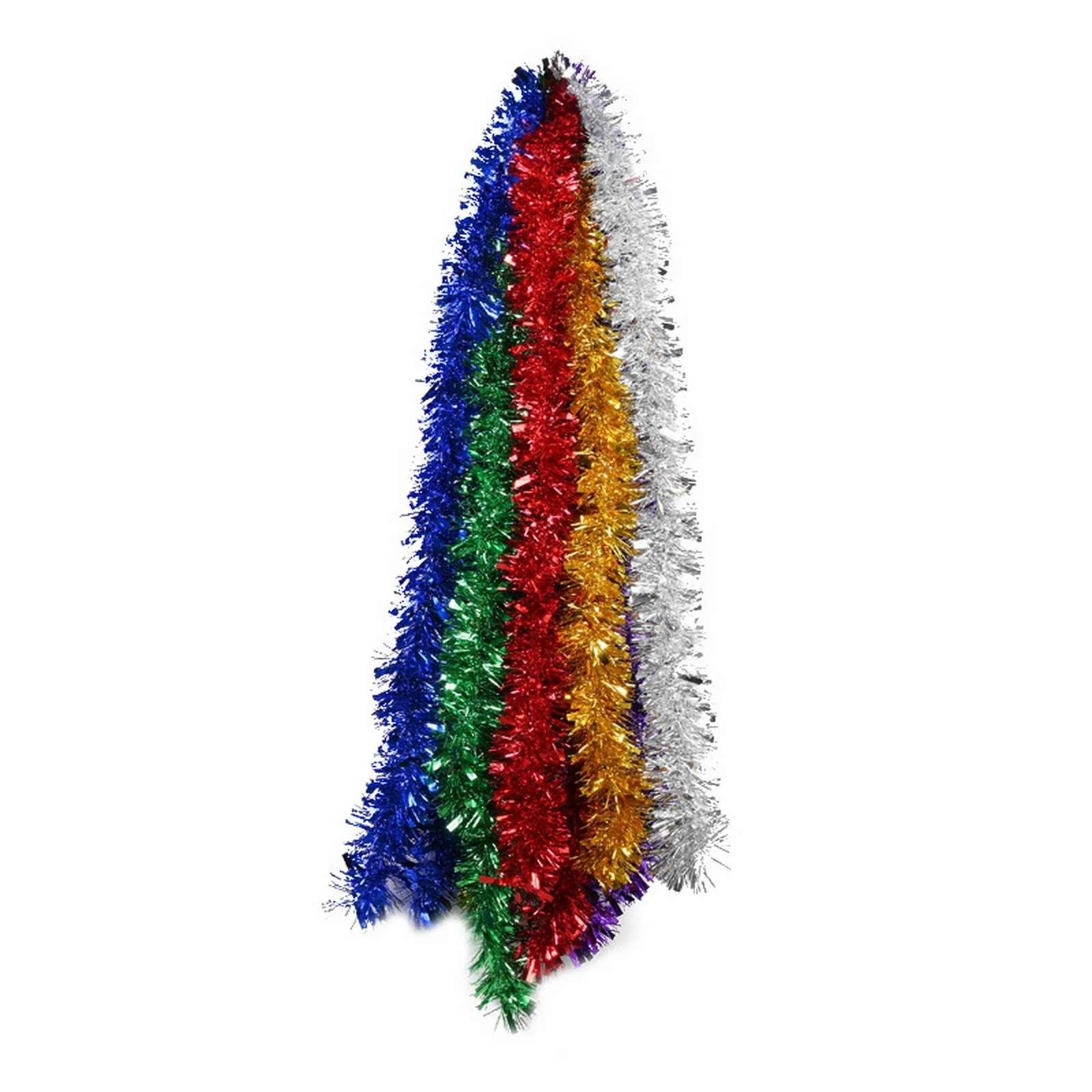 Garlands Christmas Tree Decorations. Thick Thin Metallic Streamers Xmas Garland Holiday Graduation Party Decorations 2022 And