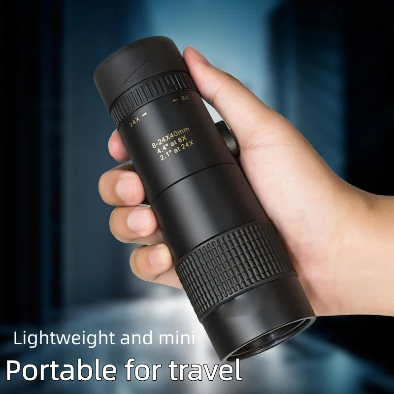

300x40 Zoom Telescope HD Portable Strong Monocular Long Range Professional Monocular Low Night Vision For Hunting Camping