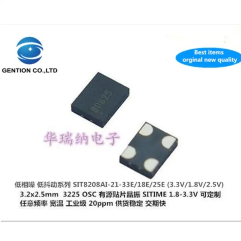 

2 шт. 100% новые и оригинальные OSC с низким фазовым шумом и низким расстоянием SIT8208AI 3225 80 МГц 80 м 80,000 МГц активный кристалл
