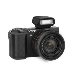 ORDRO G930 Digital Camera Compact for YouTube Vlogging Videos with Flashlight 5X Optical Zoom 4K 30FPS 60FPS Multi Filters AF MF