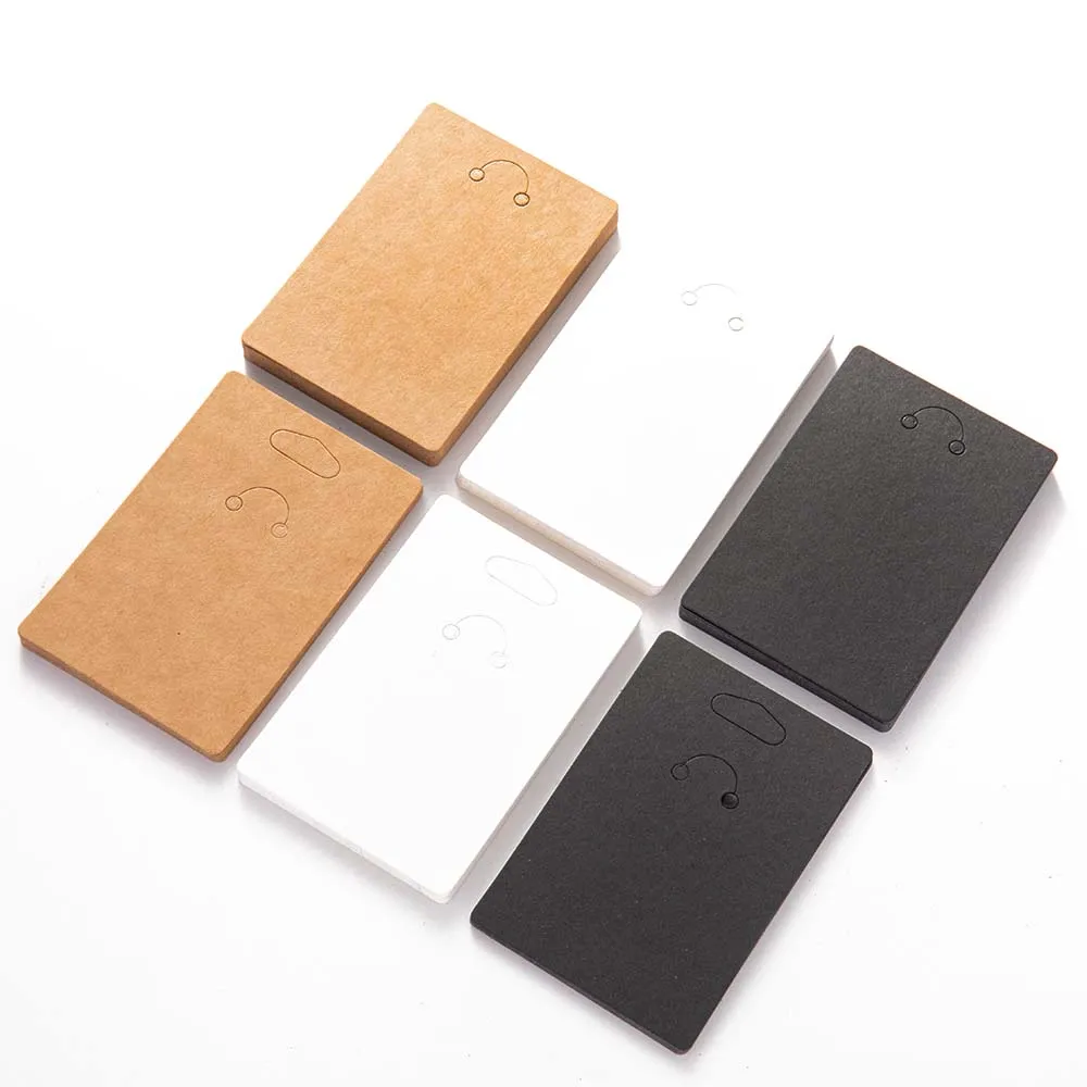 50 قطعة 6x9 سنتيمتر المفاتيح عرض ورقة بطاقات حامل كرتون ل كيرينغ حامل مجوهرات التعبئة والتغليف الشركات الصغيرة لوازم المواد
