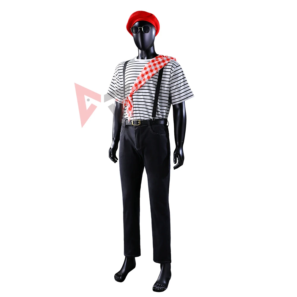 

Новый костюм для косплея Clair Obscu Expedition 33, рубашка, брюки, шляпа для игровой вечеринки, Хэллоуина, индивидуальный заказ