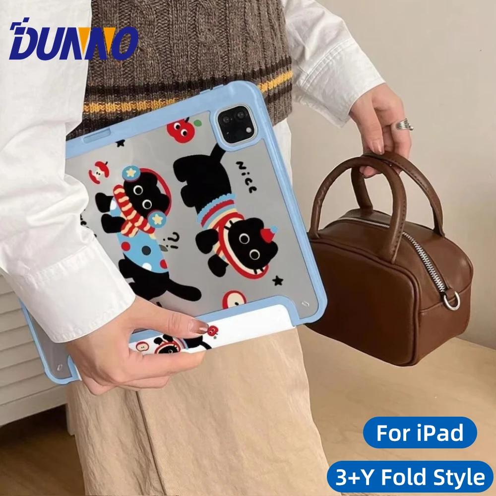 

Новый чехол для планшета 2025 года для iPad Pro 11 12,9 13 M2 M4 M3 Чехол 9,7 10,2 5 6, 7/8/9 10 11 мини 6 7 Чехол Air 3 4 5 6 Cover