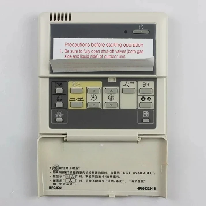 Wired Controller BRC1C61 BRC1C611 for Air Conditioning, Hand Operator Panel Control Switch Replacement