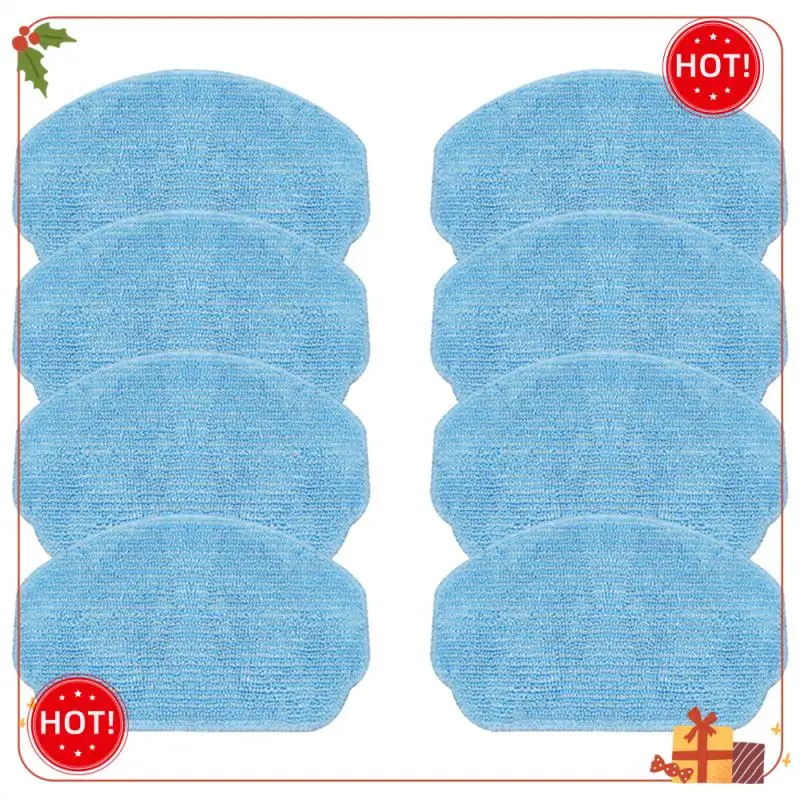 ABLE-8PCS 로봇 진공 청소기 걸레 천 MAMNV BR150/BR151에 적합, ZCWA BR150/BR151 교체 용