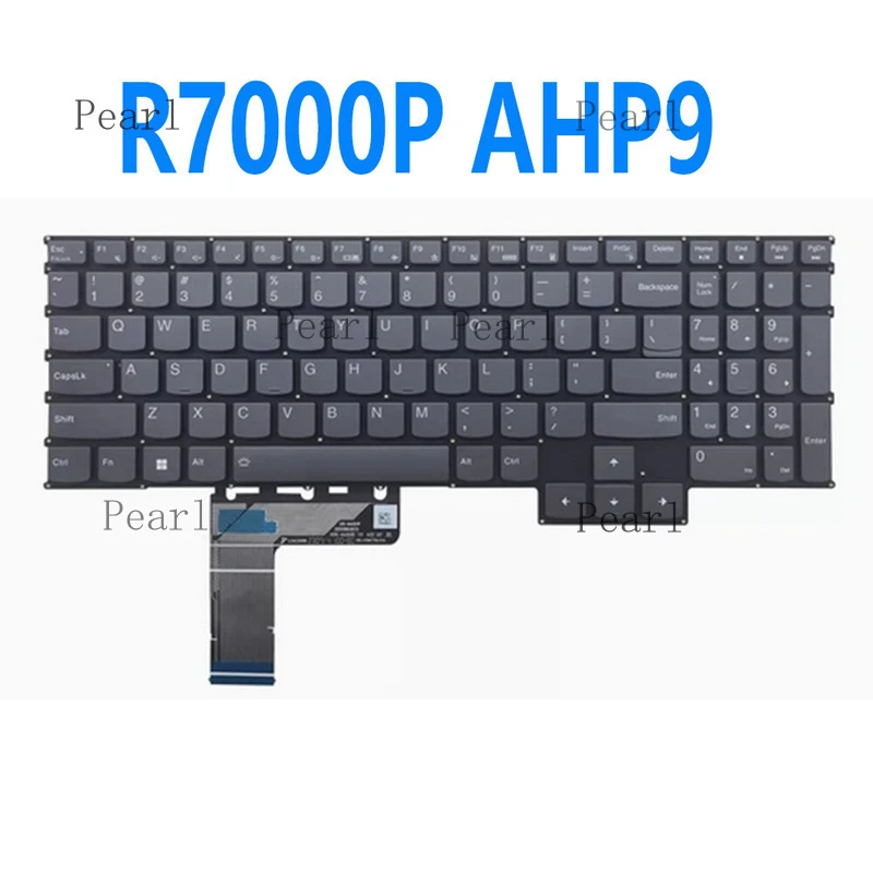 S   For Lenovo Y7000P R7000P AHP9 ARP9 2024 Legion 5 16IRX9 New Backlit US Keyboard
