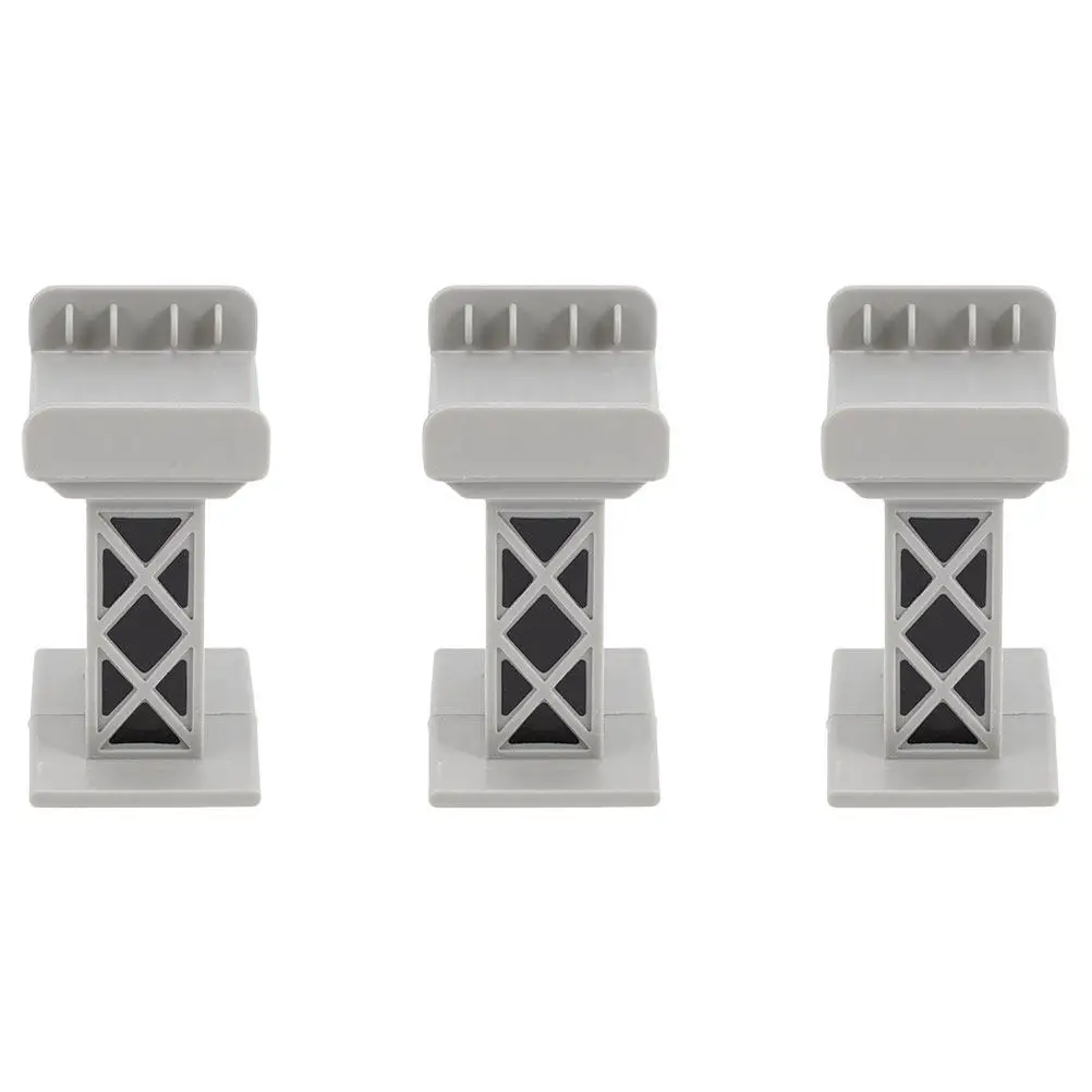 

3Pcs Train Bridge Support Sturdy Plastic Bridge Pier for Railway Track Layouts Hand-on Play Imagination Development Fun Scenery