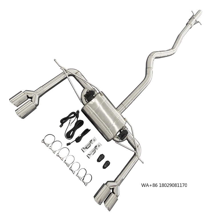 

For Defender Escape Exhaust System High Performance Cat Back Exhaust Pipe Electronic Valve Exhaust Muffler