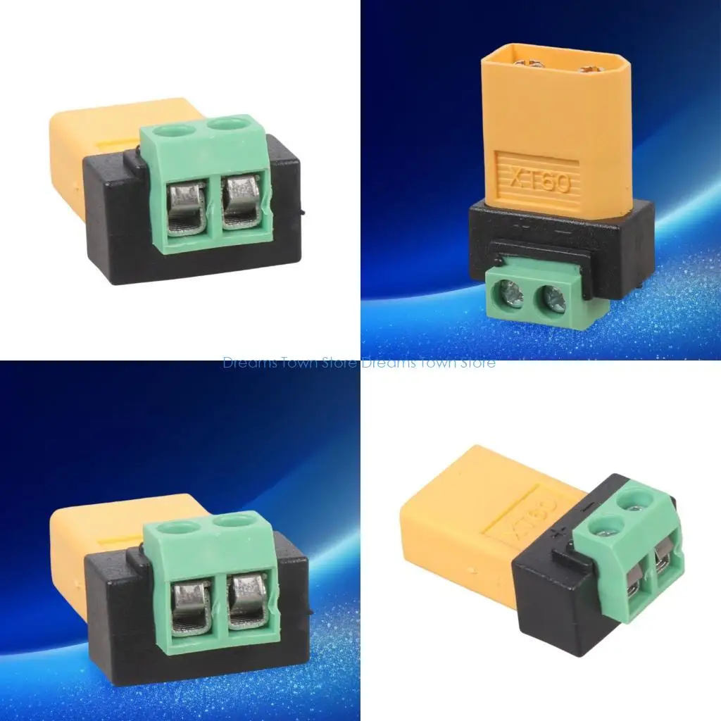 

HX6A Быстрое соединение XT60 с 2-мя клеммными разъемами для солнечного генератора, оборудования для дронов