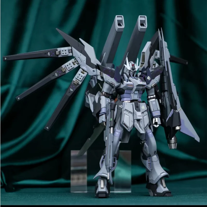 Dark Hi Nu RX-93-Y-2 HG 1/144 PB Limit Assemble The Model Action Figure Desktop Decoration Children'S Toy Gifts Collectible