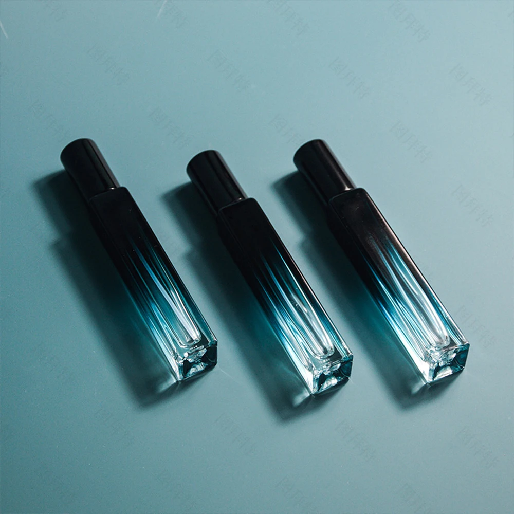 جديد 5 مللي/10 مللي الراقية زجاجة عطر مربع الزجاج رذاذ زجاجة السفر المحمولة عينة العطر البخاخة إعادة الملء الحاويات #3