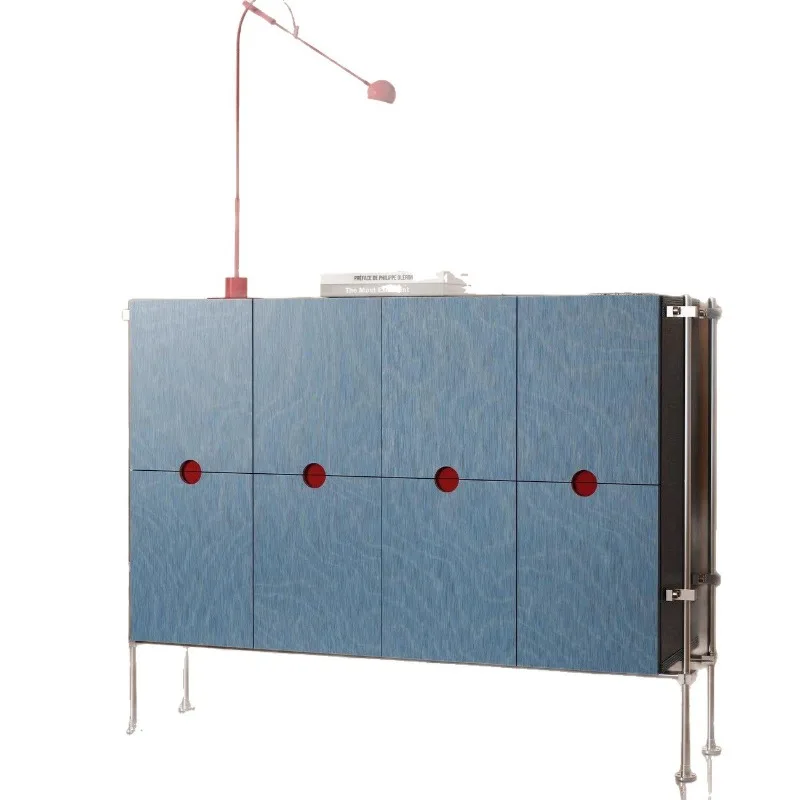 Board chest  Danube blue edge porch  Bauhaus optical axis storage