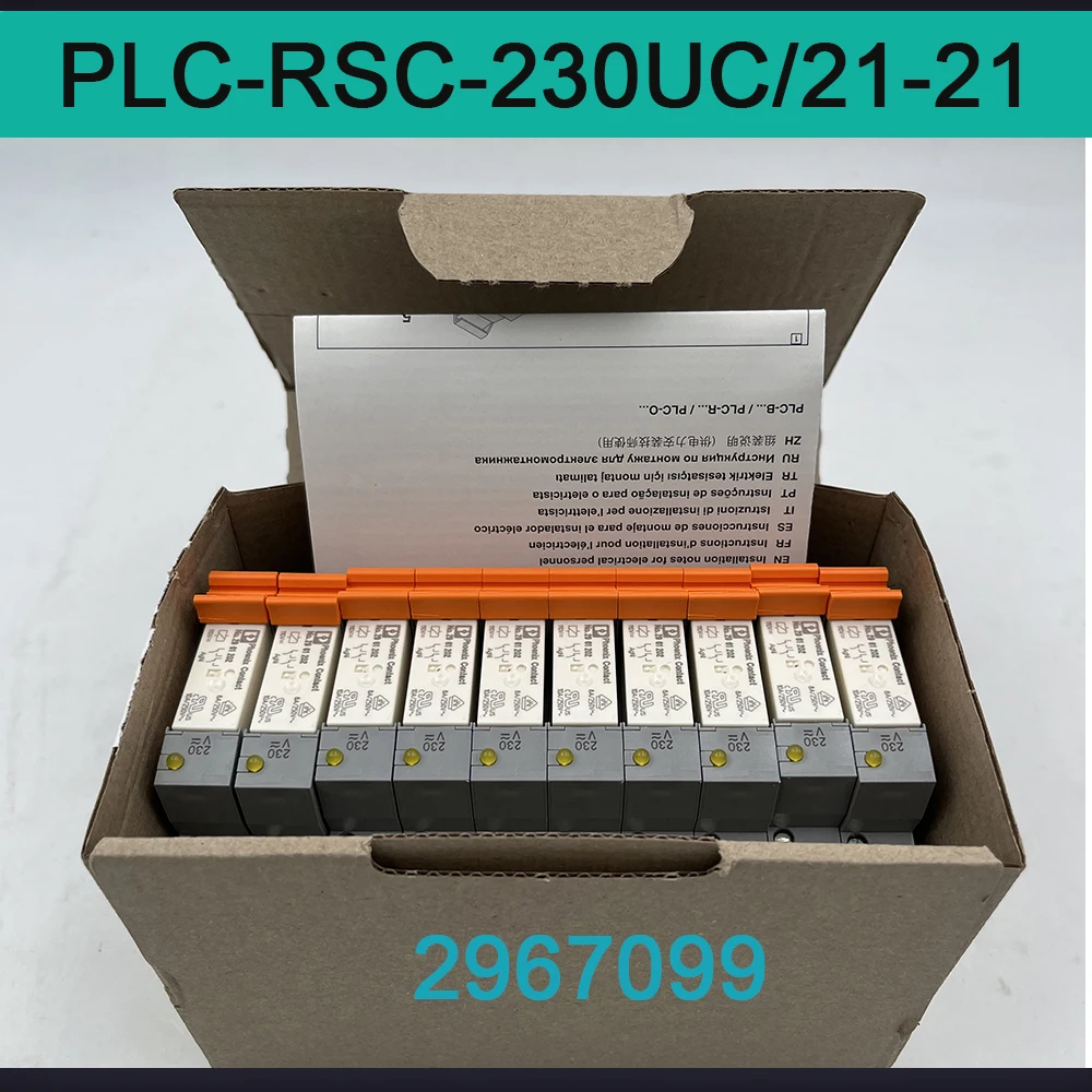 

Новая модель PLC-RSC-230UC/21-21 для релейного модуля Phoenix 2967099