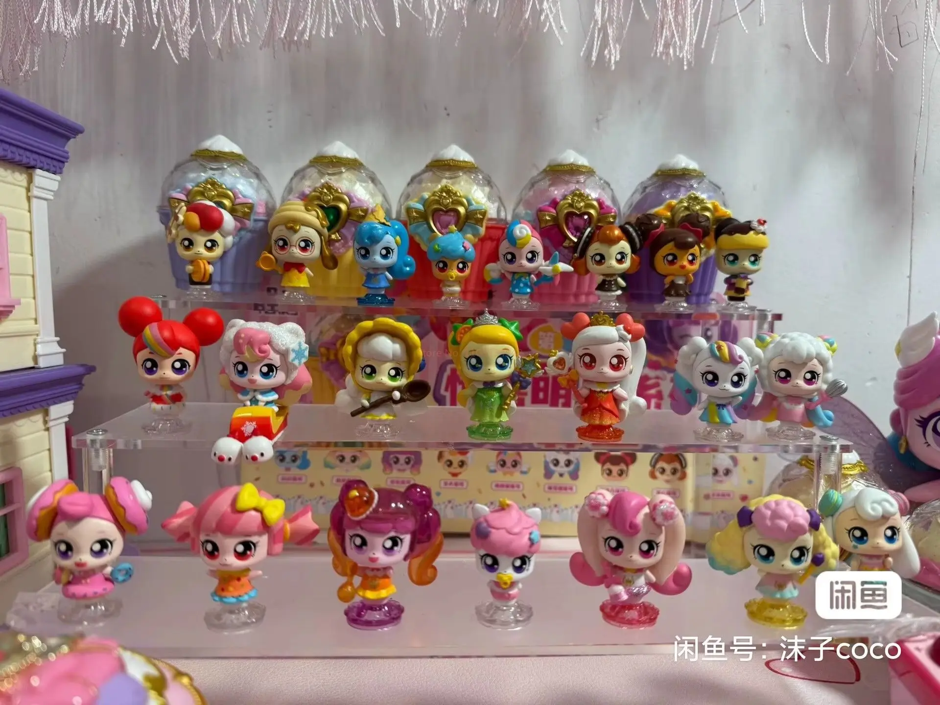 티니핑 마법처럼 귀여운 세컨드 웨이브 인형 달콤하고 신맛 나는 케이크 요거트 장난감 소녀들을 위한 수집용 액션 피규어 및 장난감 취미