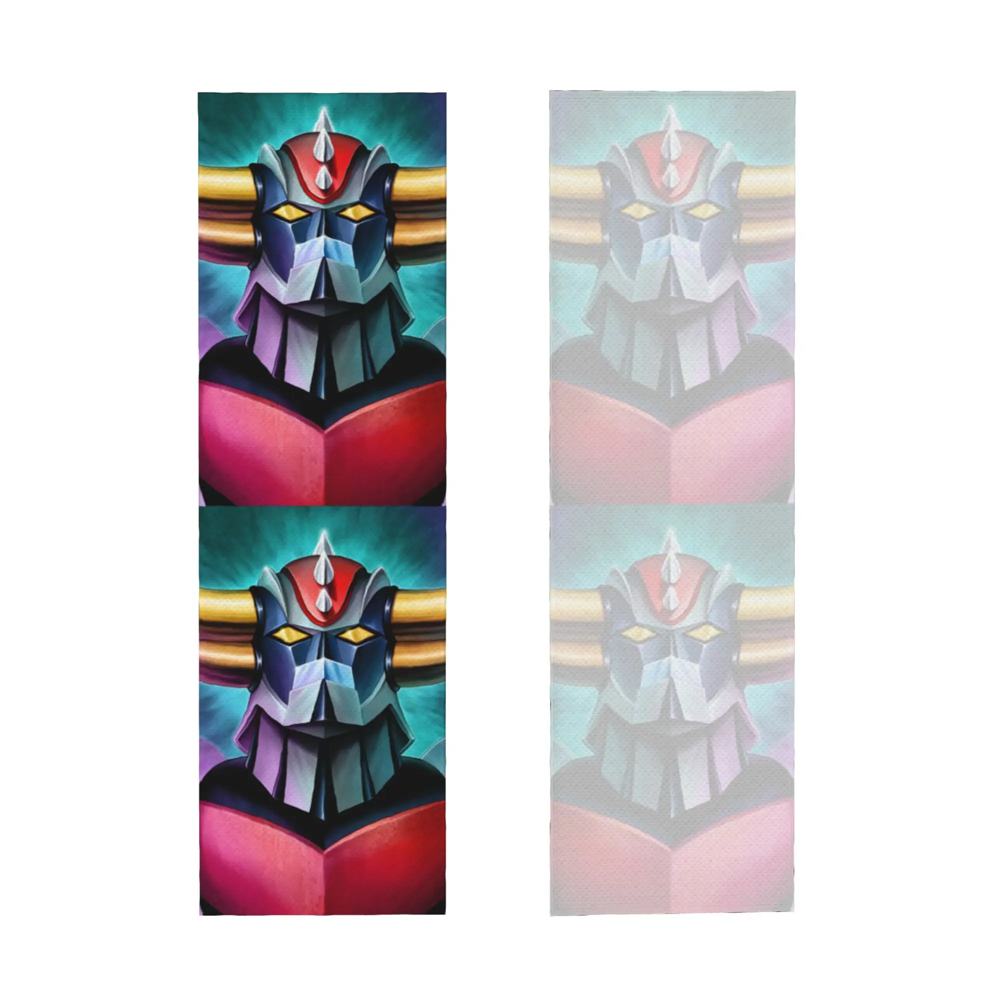 Cold Exercise Towel Grendizer Goldrake UFO Robot Beach Sports Yoga Swimming Camping Towel Refreshing Sports Scarf Face Towels