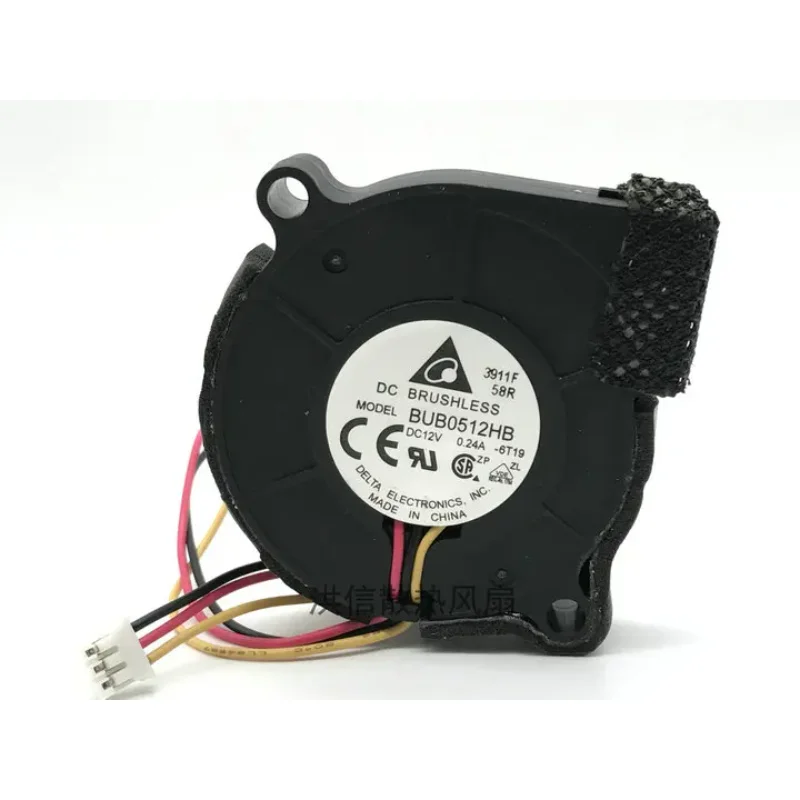 

Delta Electronics BUB0512HB DC 12 В 0,24 А 50x50x15 мм 3-проводной охлаждающий вентилятор для сервера