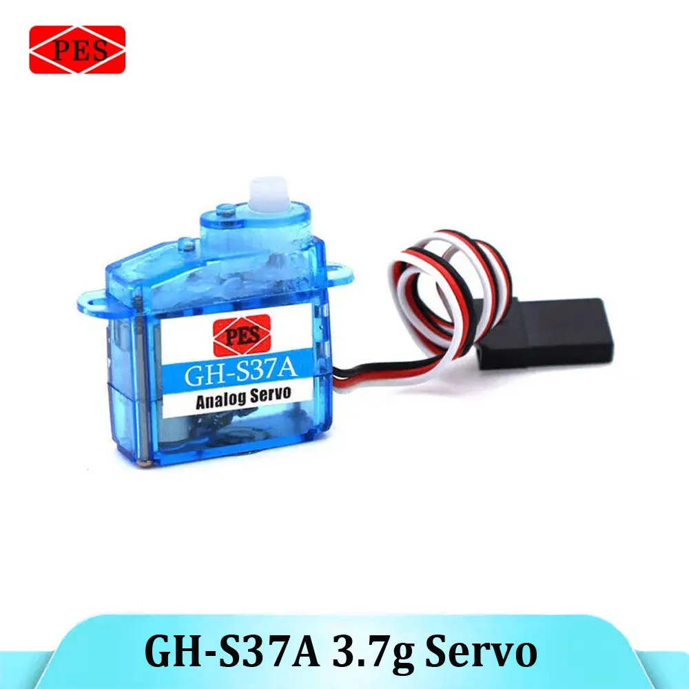 PES GH-S37A 3.7g サーボ ミニマイクロサーボ RC飛行機 ヘリコプター ボート 車用