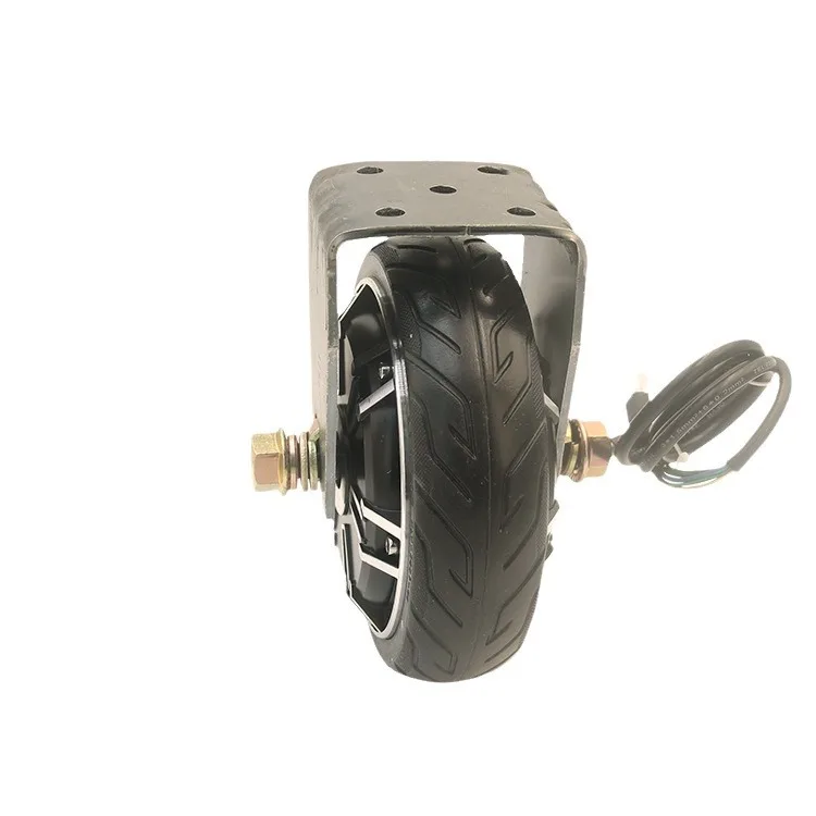 6.5 inch DC brushless wheel hub 170 motor large torque mechine dining car tool track electric trolley motor