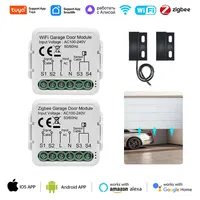 Tuya Zigbee/WiFi Schalter Smart Garage Türöffner Controller modul Stimme Fernbedienung Arbeit Mit Alexa Google Home Assistent