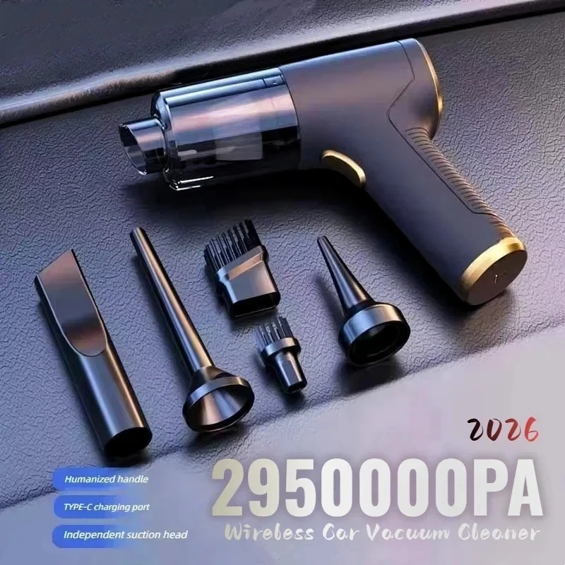 

xiaomi 2950000PA Wireless Car Vacuum Cleaner Portable Handheld Cordless Super Strong Cleaning Set for Home & Vehicle Deep Clean