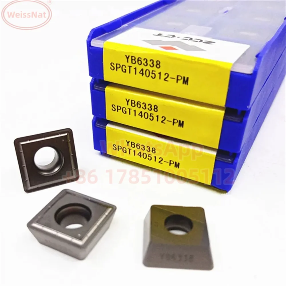 Imagem -05 - Inserção da Broca do Carboneto u Zcc.ct Spgt050204 Spgt060204 Spgt07t308 Spgt090408 Spgt110408 Spgt140512-pm em Ybg205 Ybg212 Yb6338