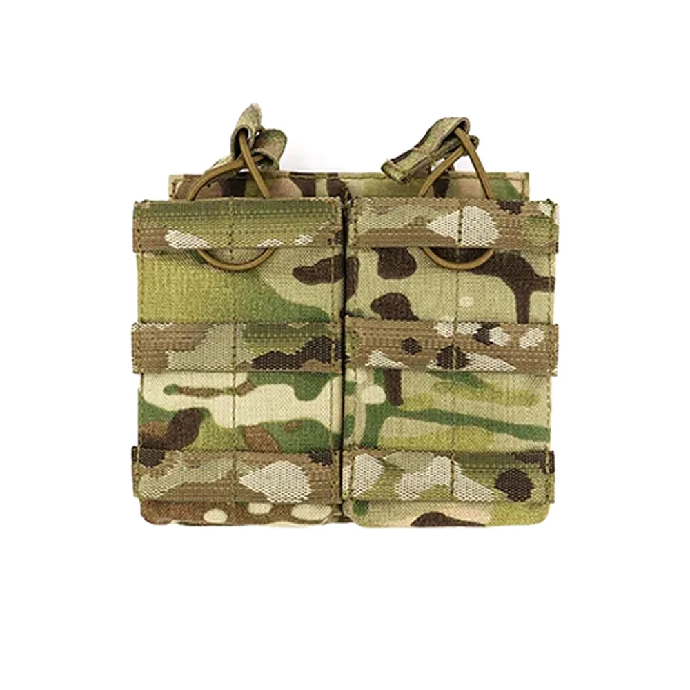 Outdoor Sport Sport Molle 556 Double Mag Pouch  Camo Multi-purpose Outdoor Sport Sport Insert with package