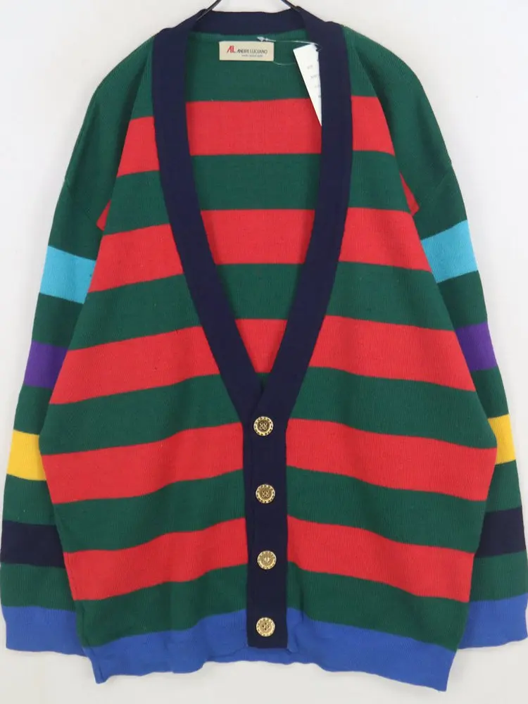 Vintage Woolen ort Cardigan Women's Faion Sweet Sle Golden Button Open Sweater Plaid Design Autumn Winter Casual Wear