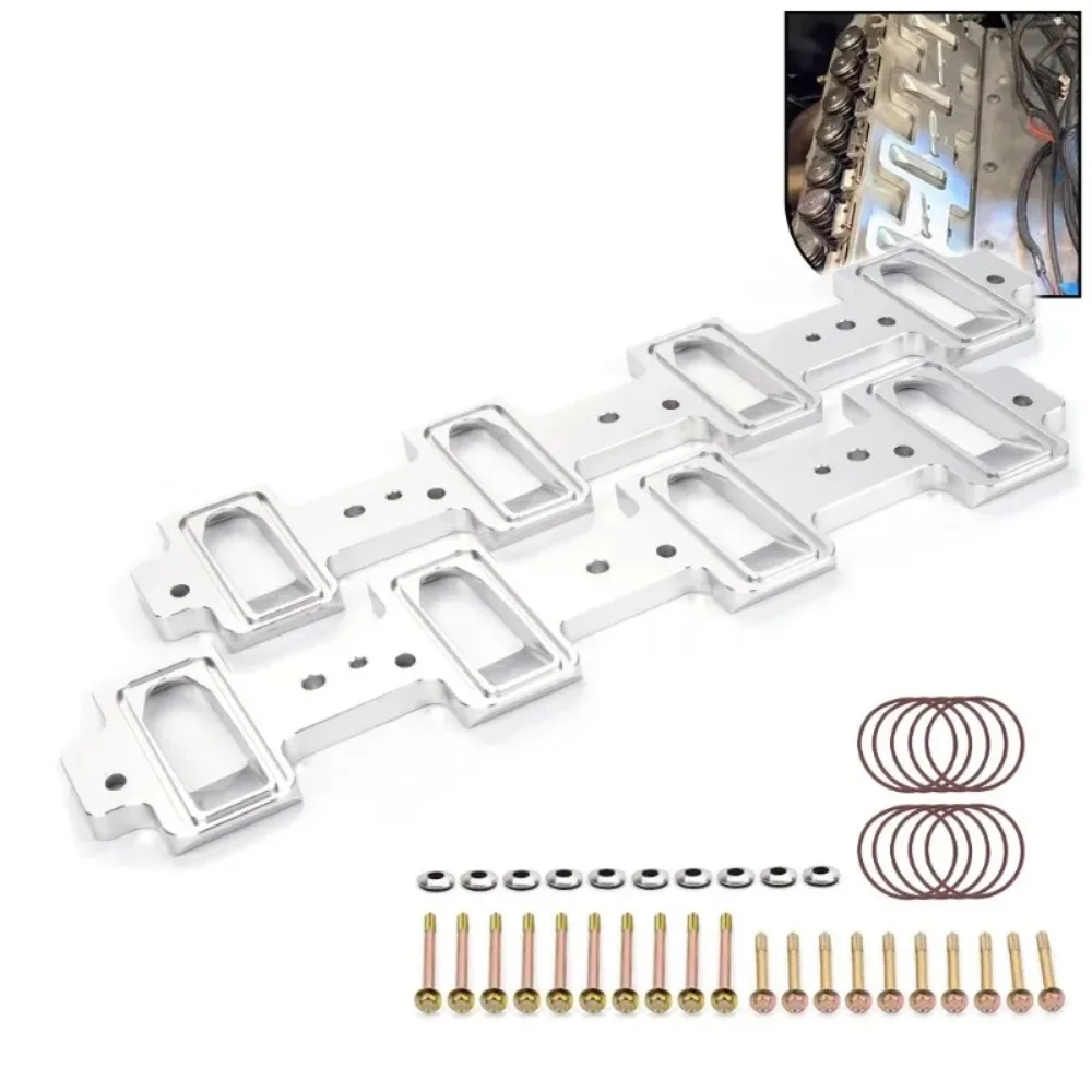 Adaptador Rectangular para Colector de Admisión 551316 para Colectores LSA LSX LS, Modificación Automotriz