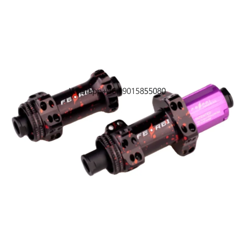 

Aluminum Alloy Road Bicycle Disc Hubs with 20 Holes Front and 24 Holes Rear Straight Pull Ceramic Bearing Center Lock