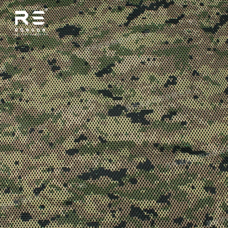 

CADPAT MT Woodland Камуфляж с принтом 230 г/м2, 100% полиэстер, сетка, тактическая трикотажная ткань с эффектом памяти, уличные сумки, прочное использование