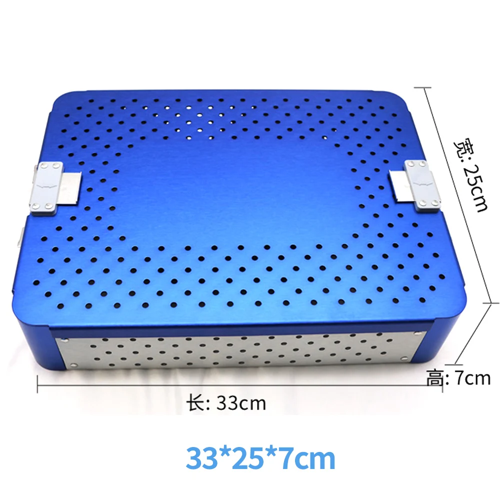 Scatola di disinfezione dello strumento chirurgico in lega di alluminio scatola di disinfezione dello strumento oftalmico chirurgico