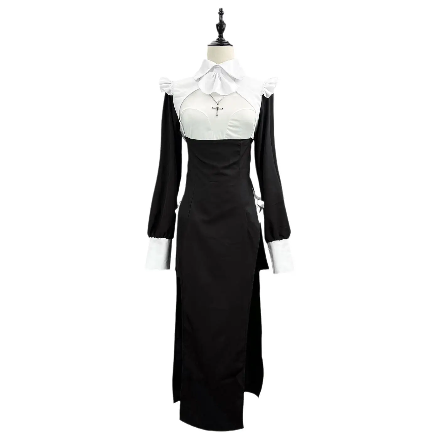 Disfraz de Monja Sexy para loween, Disfraz de Enfermera, Ropa Tradicional China de Moda para Mujer, Traje para Actuaciones...