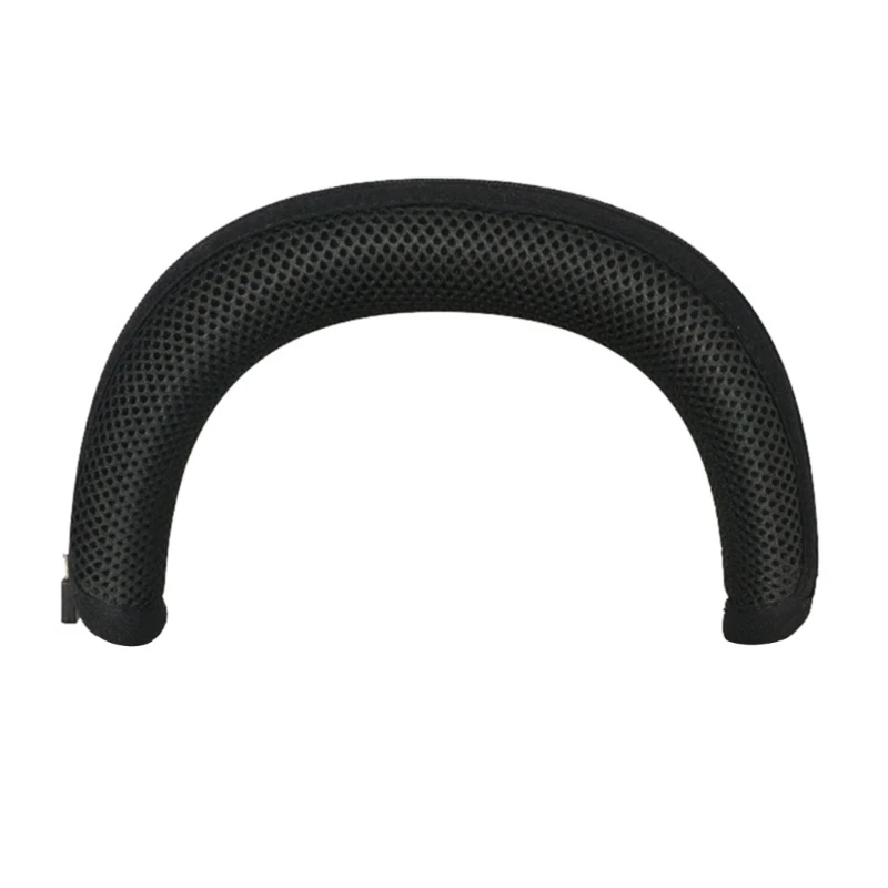 Cómodo cojín de diadema de repuesto para auriculares QC45, cubiertas con cremallera para el haz de cabeza, mejora la experiencia