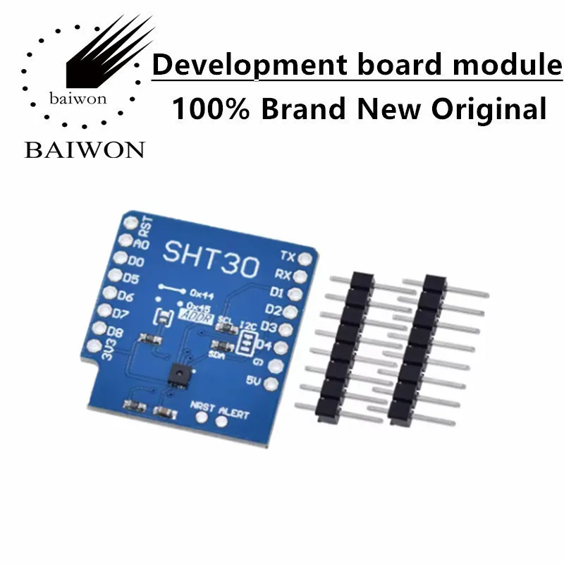 

Модуль датчика температуры и влажности SHT30/Коммуникация I2C/Расширенная версия для измерения температуры и влажности