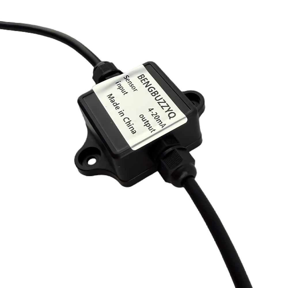 Load Cell Transmitter Amplifier Module 4-20mA 0-10V 0-5V Analog Output with Waterproof Junction Box for Weight Sensor Cell