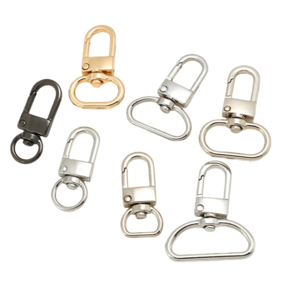 

1pcs 13/16/20/25mm Metal Belt Buckle Lobster Trigger Clasp Snap Hook Keychain Carabiner for Bag Clip Hardware Accessories
