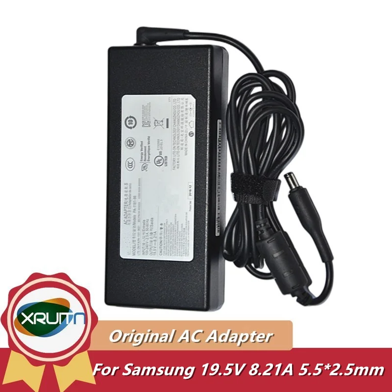 

Genuine PA-1181-96 19.5V 8.21A AC Power Adapter Charger for Samsung NP850XBC-X01US NP850XBC-X01HK PA-1181-96S1 AD-18019B