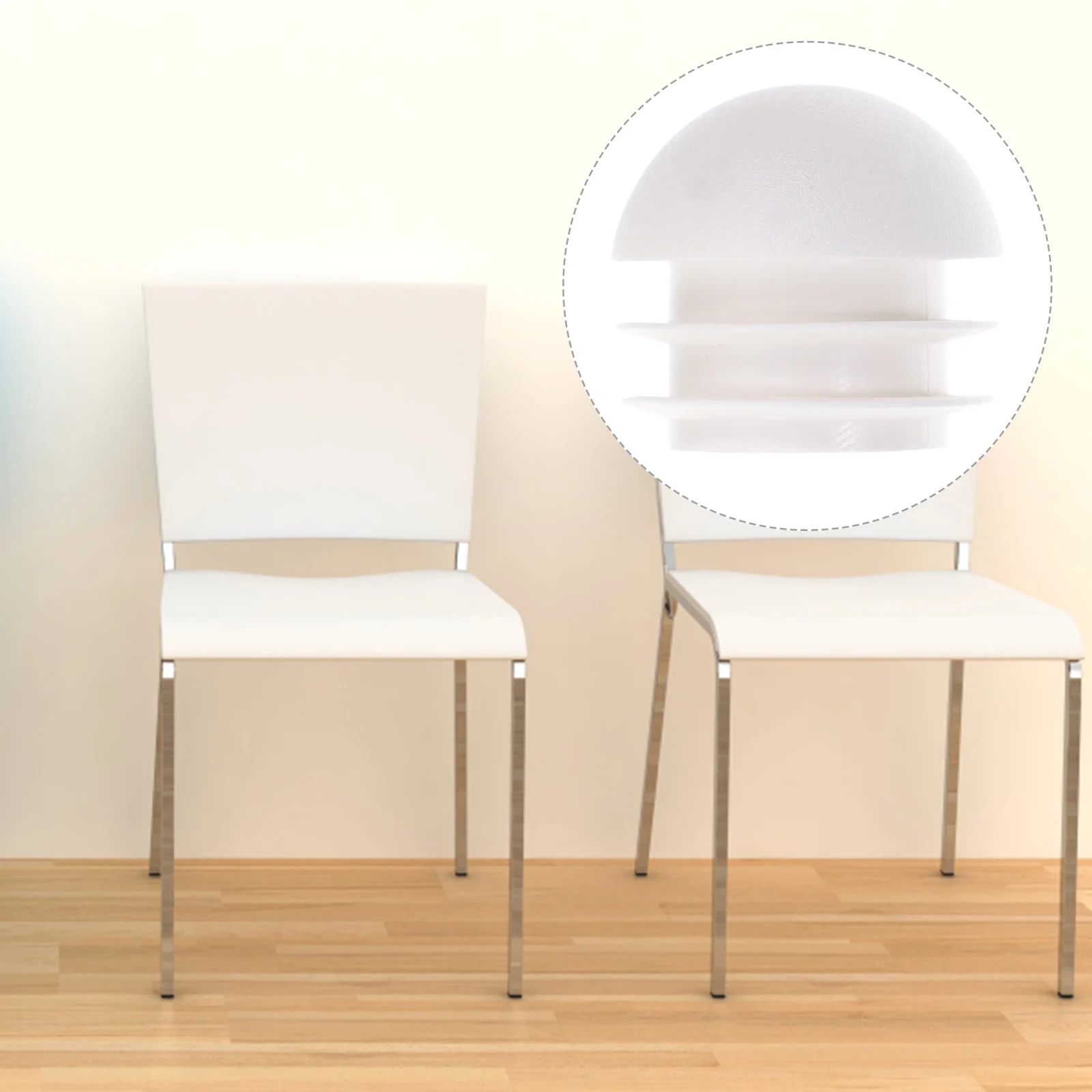 

Sliders Ball Plug Chair Furniture Floor Protectors Replace Glides White Leg Covers